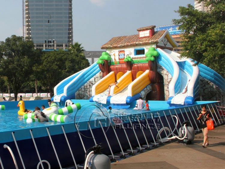 移動水上樂園場地設計規(guī)劃4000平方米