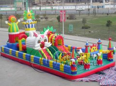 陽(yáng)光寶貝充氣城堡14*7*6.3