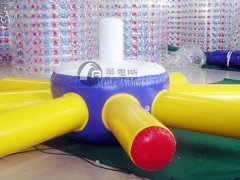 充氣水上轉盤