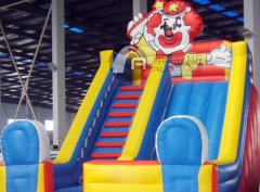 小丑充氣滑梯7.5*4*5.6