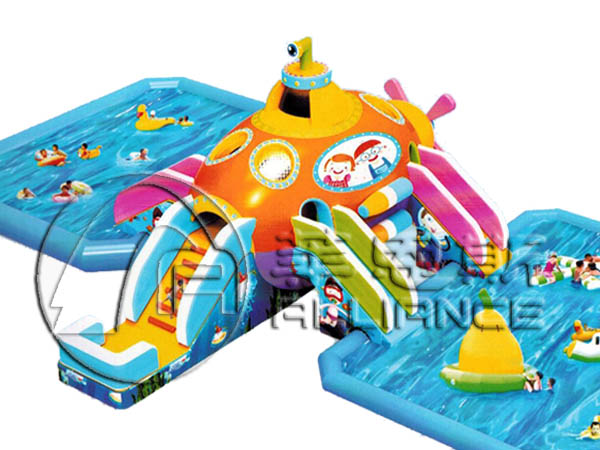 雙側(cè)滑水池