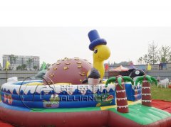 快樂(lè)海龜充氣城堡6x3