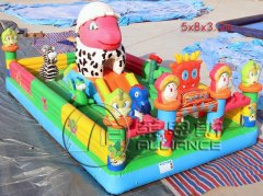 恐龍充氣樂(lè)園5*6*3/5*8*3.2