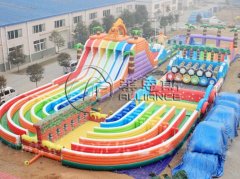 大型沖關(guān)充氣模型障礙闖關(guān)競(jìng)技運(yùn)動(dòng)設(shè)備