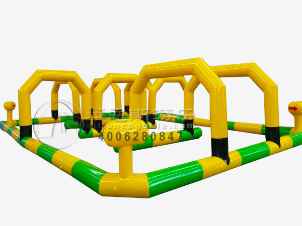 充氣賽道防護(hù)圍欄